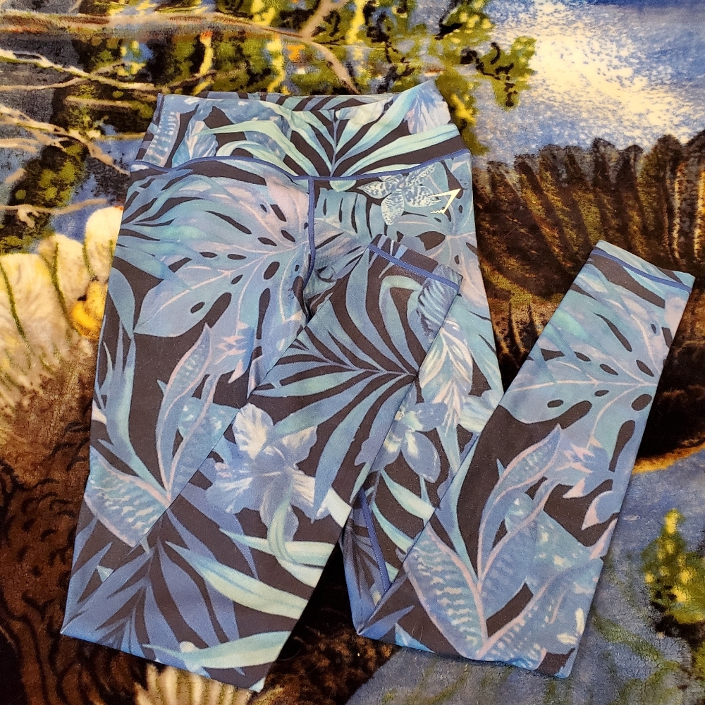 Gymshark floral yoga pants